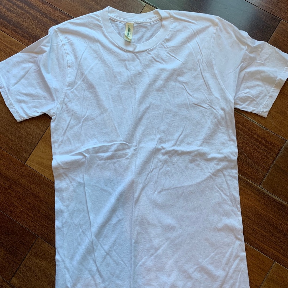 Brand New! Royal Apparral White T-shirt Organic Cotton. M. unisex